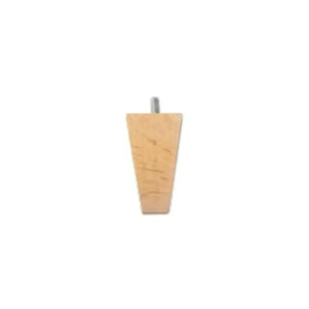 PIEDE PIRAMIDE IN FAGGIO GREZZO 30x30mm/60x60mm Altezza 60mm PIEDE PIRAMIDE IN FAGGIO GREZZO 30x30mm/60x60mm Altezza 60mm