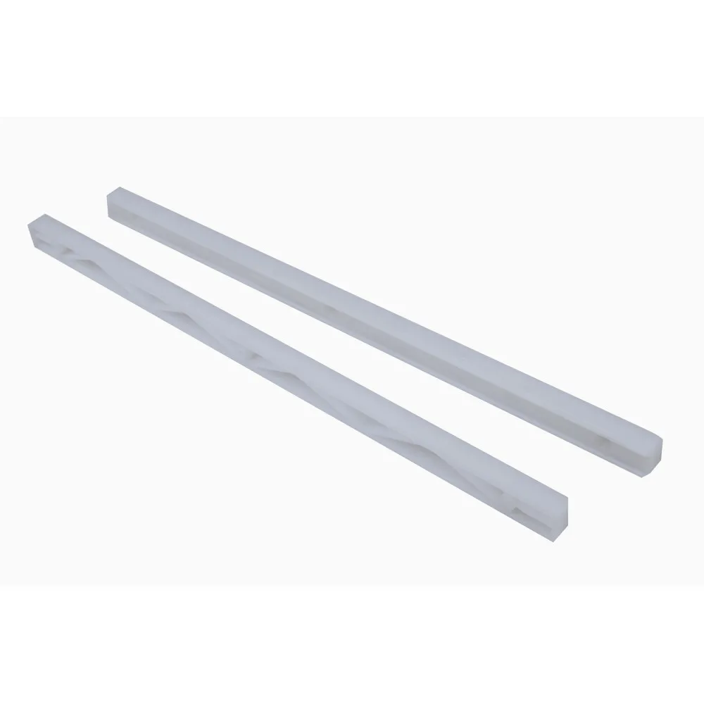 Guide per cassetto in plastica da avvitare - L. 340 x H. 16,5 mm. - Bianco Guide per cassetto in plastica da avvitare - L. 340 x H. 16,5 mm. - Bianco