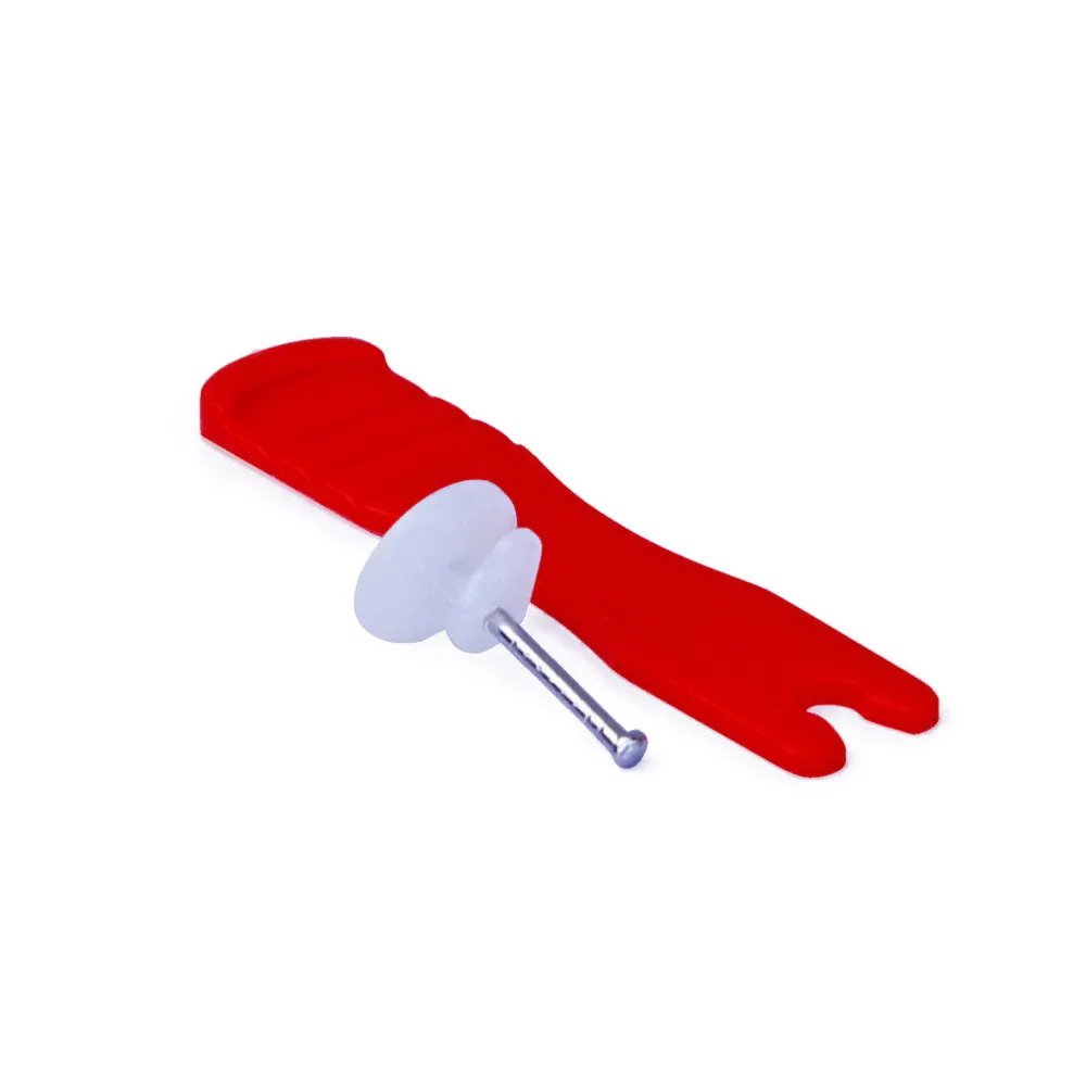 Ganci per quadri con chiodini + paletta salvadito - in plastica trasparente - 20 pz. Ganci per quadri con chiodini + paletta salvadito - in plastica trasparente - 20 pz.