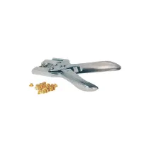 PINZA PROFESSIONALE OCCHIELLATRICE + 100 OCCHIELLI da Ø 4,5 mm