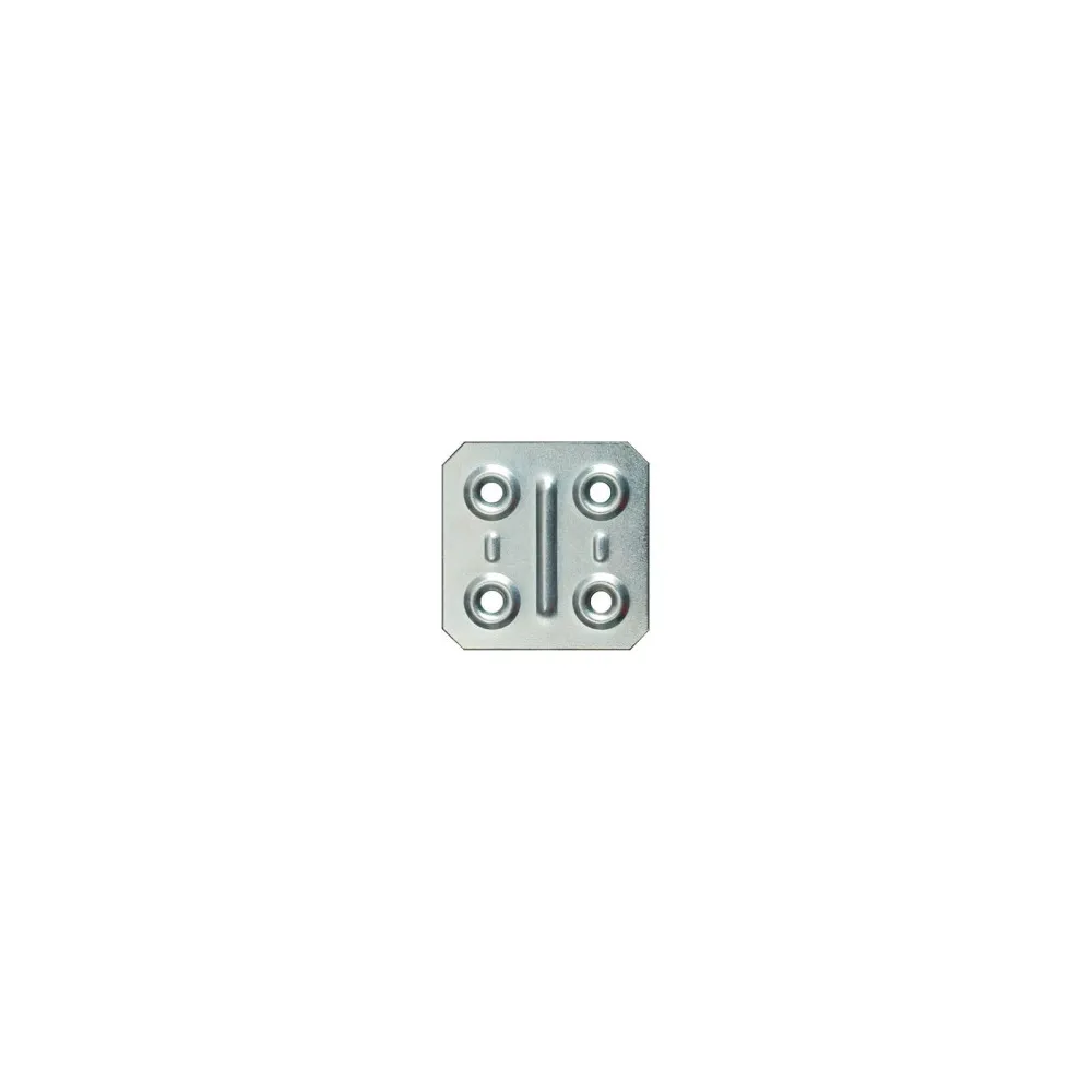 Piastrina quadrata 40 x 40 spessore 1 mm. - 4 pz. Piastrina quadrata 40 x 40 spessore 1 mm. - 4 pz.