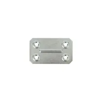 Piastrina dritta 67 x 40 spessore 1 mm. - 4 pz.