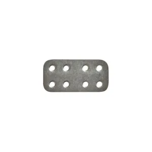 Piastrina dritta 60 x 30 spessore 2 mm.