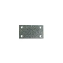 Piastrina dritta 50 x 90 spessore 1,5 mm. - 4 pz.