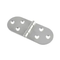 Cerniere a biscotto in ferro zincato 30 x 80 mm. 2 pz.