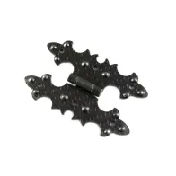 Cerniere rustiche in ferro martellato nero 40X68MM