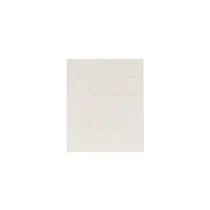 Coprivite adesivi Ø 13 mm. colore bianco 20 pz.