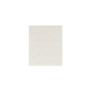 Coprivite adesivi Ø 13 mm. colore bianco 20 pz.