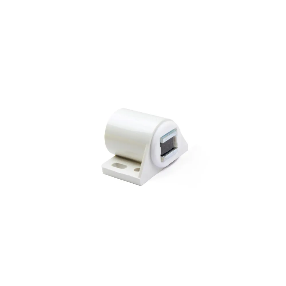 Chiusure magnetiche bianche da applicare forza 6 kg. 2 pz. Chiusure magnetiche bianche da applicare forza 6 kg. 2 pz.