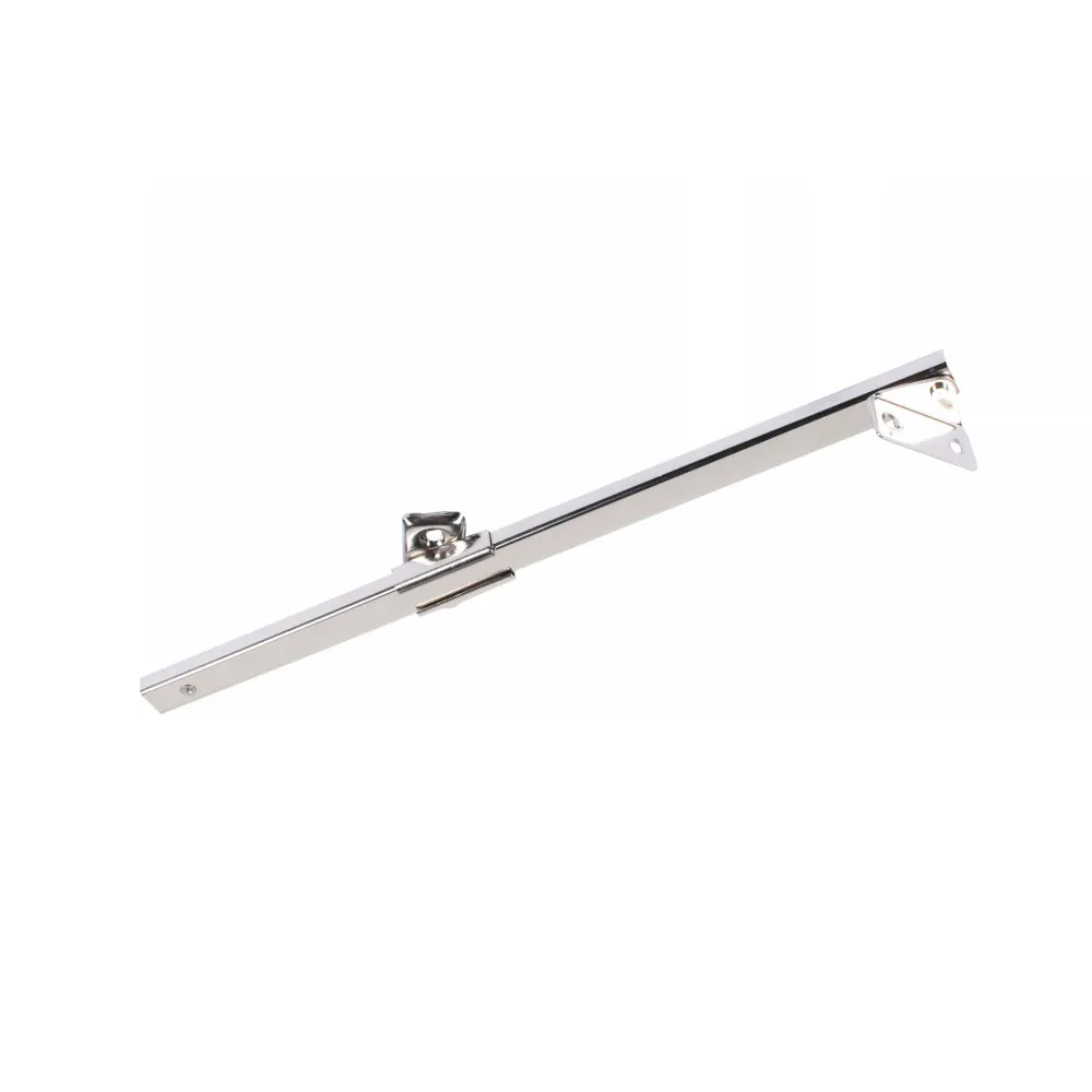 Asta snodata a scatto in ottone nichelato 250 mm. Asta snodata a scatto in ottone nichelato 250 mm.