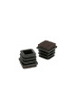 Black square ribbed internal tips with felt