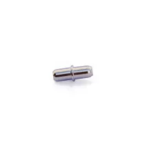Reggipiani modello "Duplo" in ferro nichelato Ø 5 mm. 8 pz.