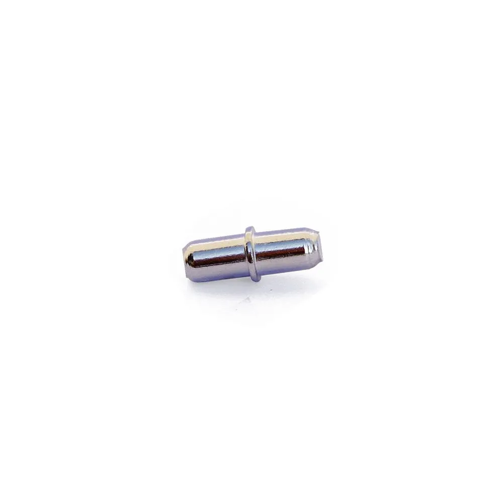 Reggipiani modello "Duplo" in ferro nichelato Ø 5 mm. 40 pz. Reggipiani modello "Duplo" in ferro nichelato Ø 5 mm. 40 pz.