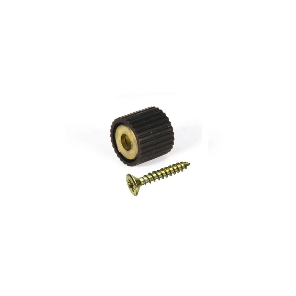 Reggicristalli con vite TPS 3 x 16 in gomma nera 8 pz. Reggicristalli con vite TPS 3 x 16 in gomma nera 8 pz.