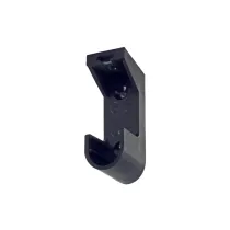 Supporti laterali per tubo ovale in plastica colore ottone