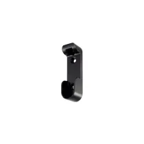 Supporti laterali per tubo ovale in zama nera