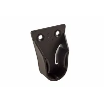 Supporti laterali per tubo tondo Ø 20 mm. in plastica marrone 2pz