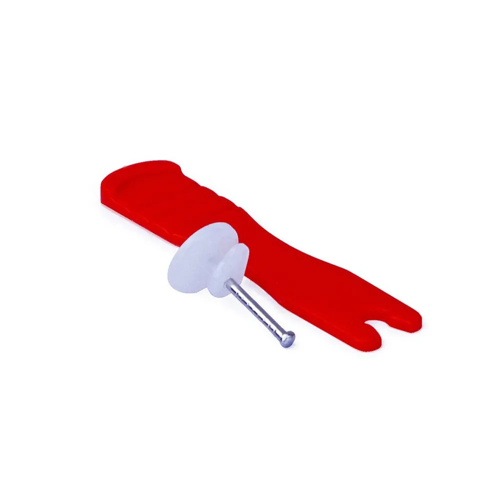 Ganci per quadri in plastica trasparente con chiodini e paletta salvadita 20 pz. Ganci per quadri in plastica trasparente con chiodini e paletta salvadita 20 pz.