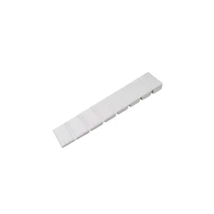 Cunei livellanti per mobili in plastica bianca 10 pz.