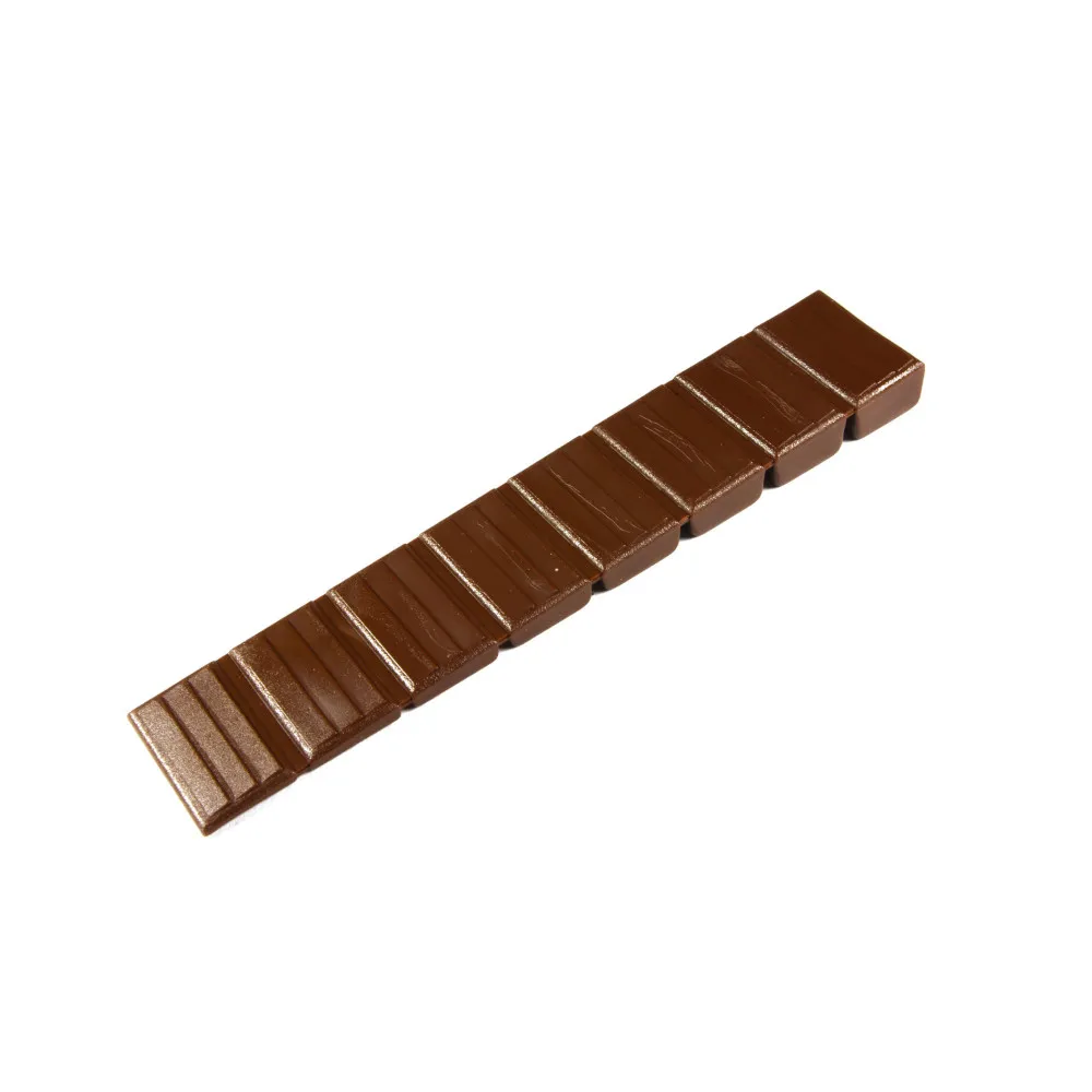Cunei livellanti per mobili in plastica marrone 10 pz. Cunei livellanti per mobili in plastica marrone 10 pz.