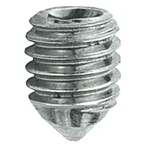 GRANI PER MANIGLIE 5X10 ZINCATO BIANCO M5 - 10PZ