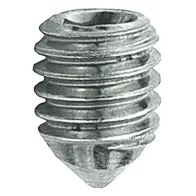 GRANI PER MANIGLIE 5X10 ZINCATO BIANCO M5 - 10PZ