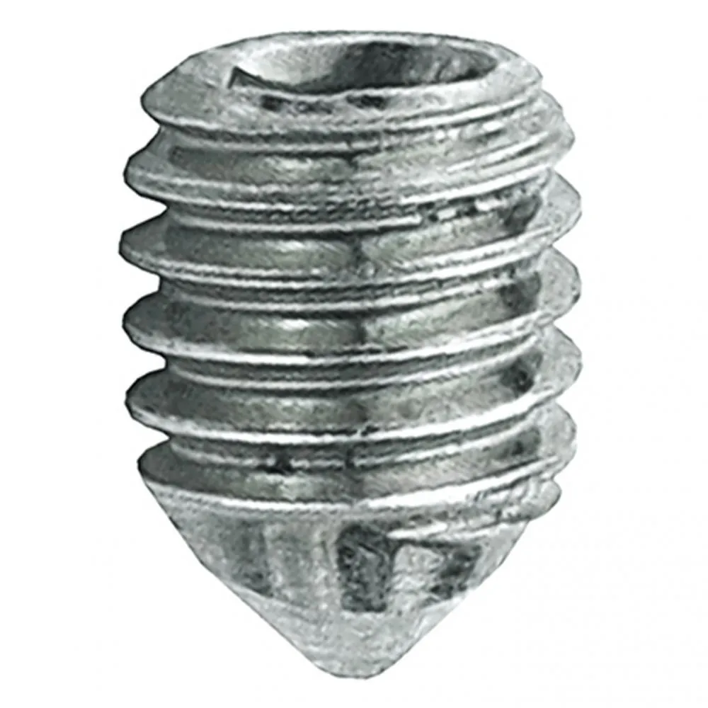 GRANI PER MANIGLIE 5X10 ZINCATO BIANCO M5 - 10PZ GRANI PER MANIGLIE 5X10 ZINCATO BIANCO M5 - 10PZ