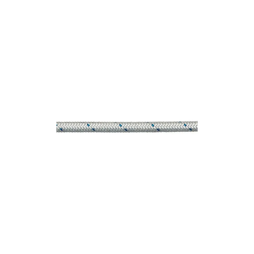 Corda in poliestere Ø 14 mm. bianco/blu Al metro