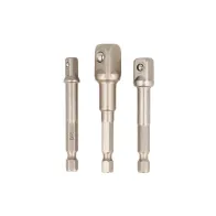 ADATTATORI 50mm CON ATTACCO 1/4" per 1/4" 3/8" 1/2" (Comprende 3 Pezzi)