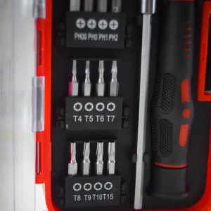 Set bit assortiti con prolunga da 120 mm. 18 pz.