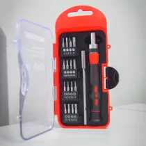 Set bit assortiti con prolunga da 120 mm. 18 pz.