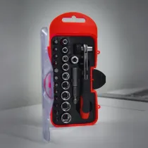 SET INSERTI E BUSSOLE 24 PZ Con Portainserti e Adattatore