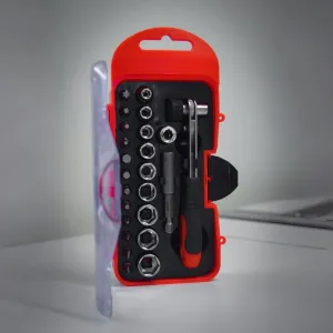SET INSERTI E BUSSOLE 24 PZ Con Portainserti e Adattatore