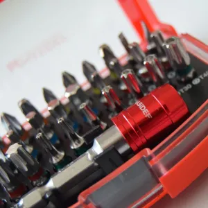 Bit set di punte per avvitatore, 32 pezzi