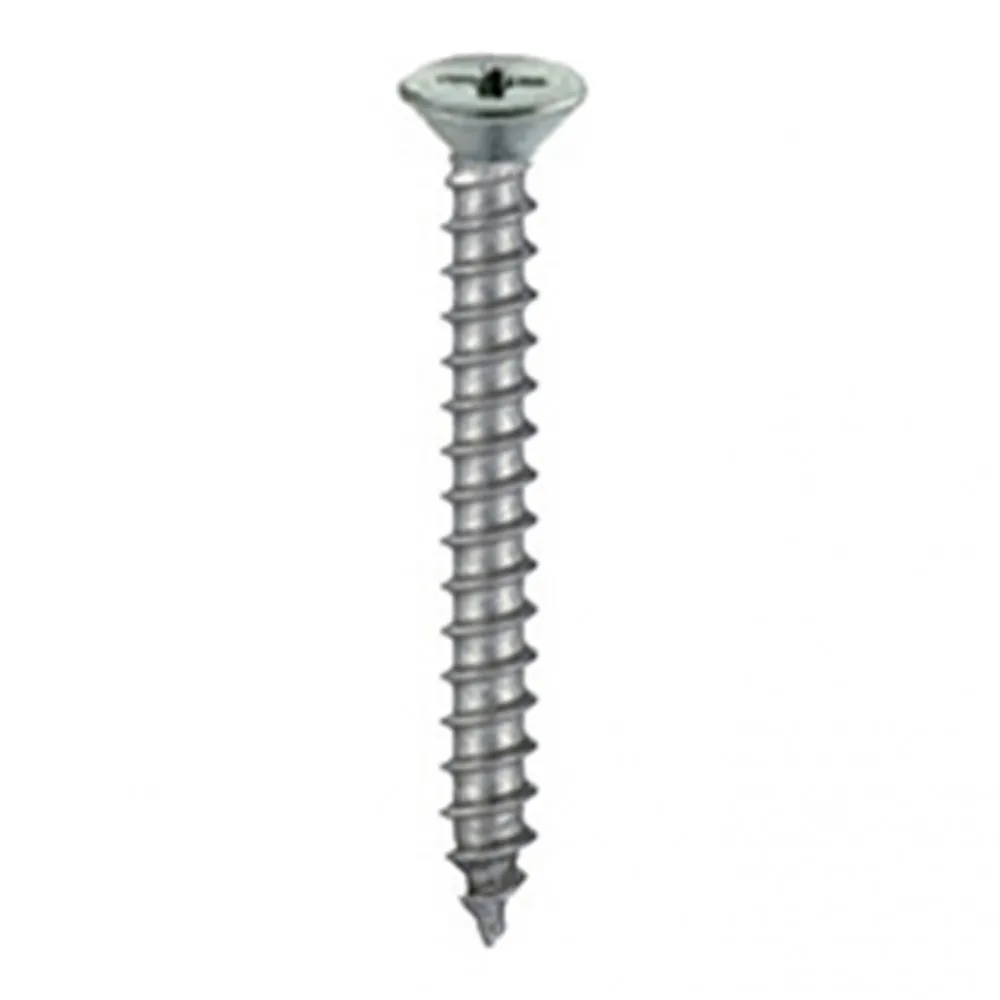 Viti autofilettanti testa piana svasata Inox A2 3,5X19 PZ20