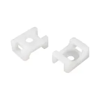 BASETTE A VITE NYLON 6.6 16X22 NEUTRE 100PZ.