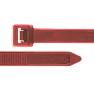 FASCETTE OCCHIELLO IN NYLON 6.6 - 3,5 X 140 ROSSE - 100PZ