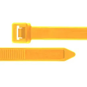 FASCETTE OCCHIELLO IN NYLON 6.6 - 3,5 X 220 GIALLE - 100PZ