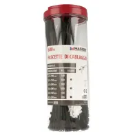 Box fascette nere e neutre varie misure 600 pz.