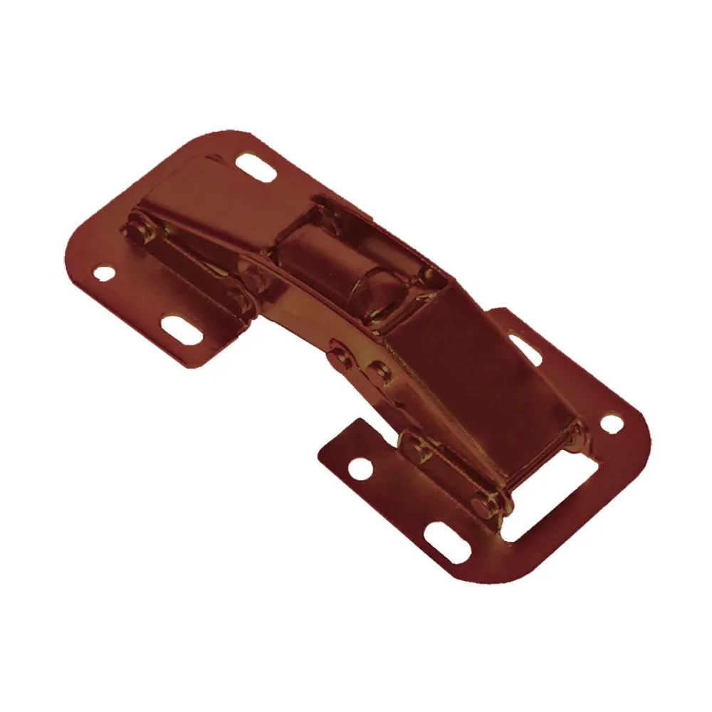 Cerniere "Easy on" con molla - bronzata - 2 pz. Cerniere "Easy on" con molla - bronzata - 2 pz.