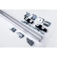 Binari per porte scorrevoli portata 80 kg.