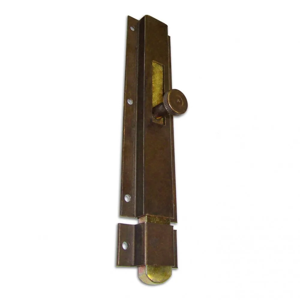 Catenaccio verticale pesante in acciaio bronzato 200X57MM Catenaccio verticale pesante in acciaio bronzato 200X57MM