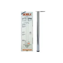 SET GAMBE TAVOLO 4 PEZZI 60X710mm Finitura Cromato