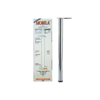 SET GAMBE TAVOLO 4 PEZZI 60X710mm Finitura Cromato