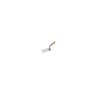 CAZZUOLA PUNTA QUADRA CON MANICO IN LEGNO 18CM