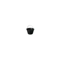 SECCHIO PLASTICA NERO 7,5 LITRI