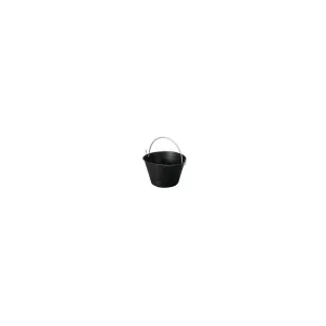 SECCHIO PLASTICA NERO 7,5 LITRI