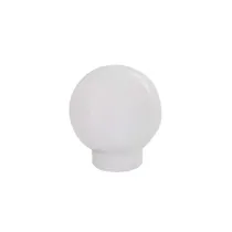 POMOLO IN LEGNO BIANCO BRILLANTE Ø22 MM.