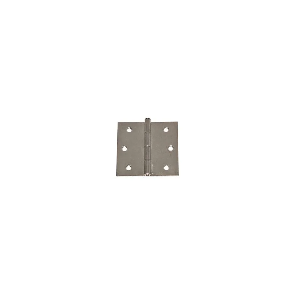Cerniere quadre 30 x 30 mm. - zincate - 4 pz. Cerniere quadre 30 x 30 mm. - zincate - 4 pz.