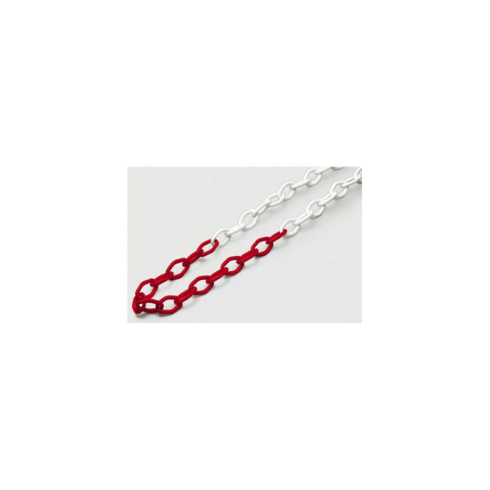 Catena segnaletica - bianco/rosso - 5 mt. Catena segnaletica - bianco/rosso - 5 mt.